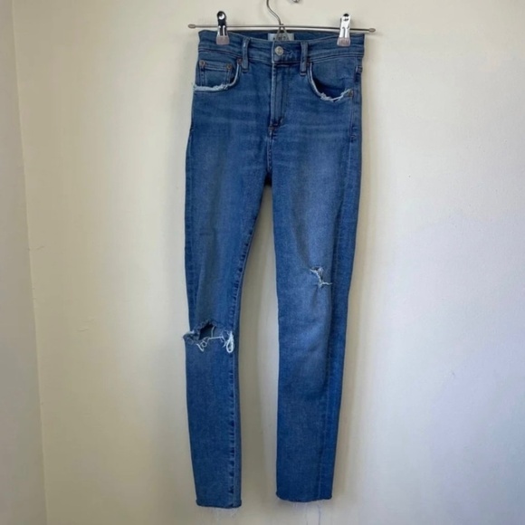 Agolde Sophie Ankle Jean In Pentacle - Picture 4 of 11